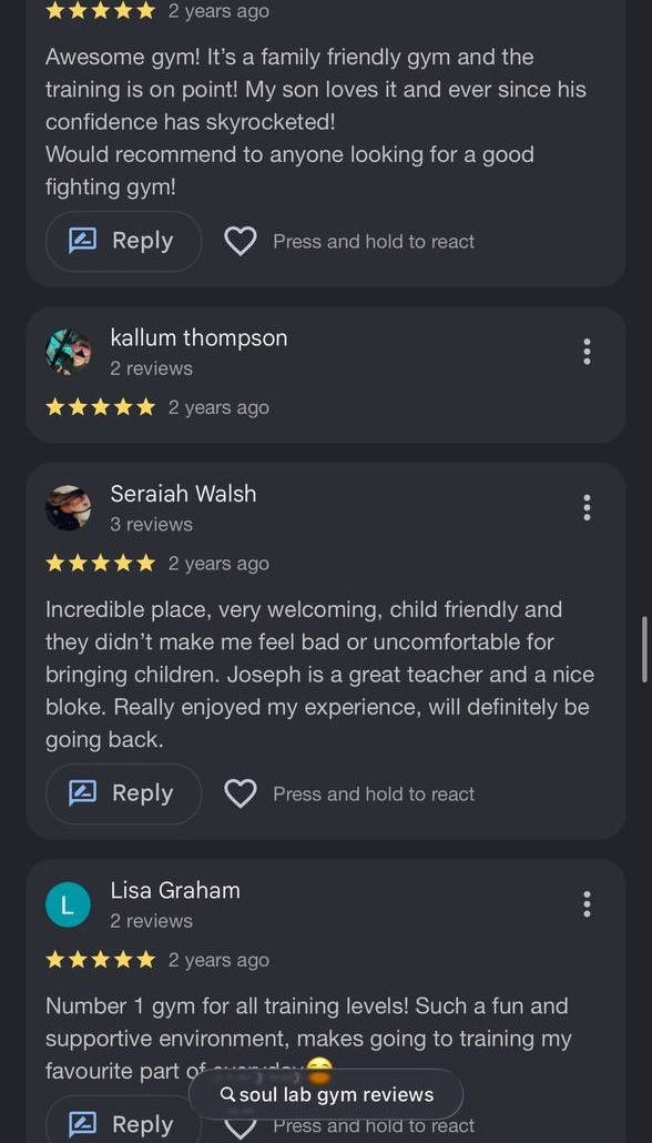 Google Business review