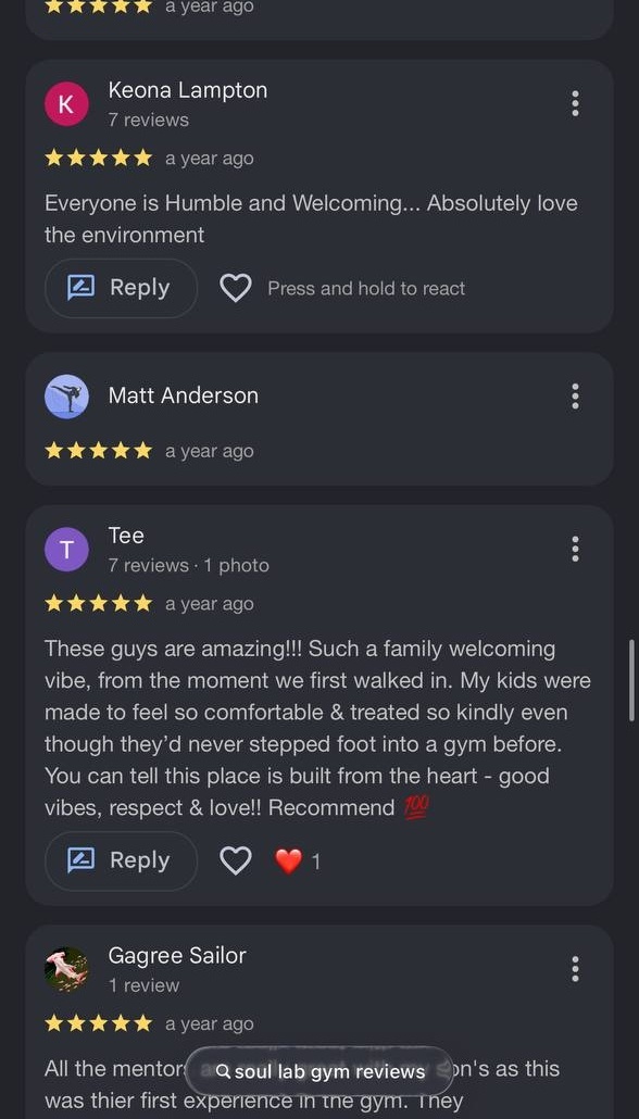 Google Business review
