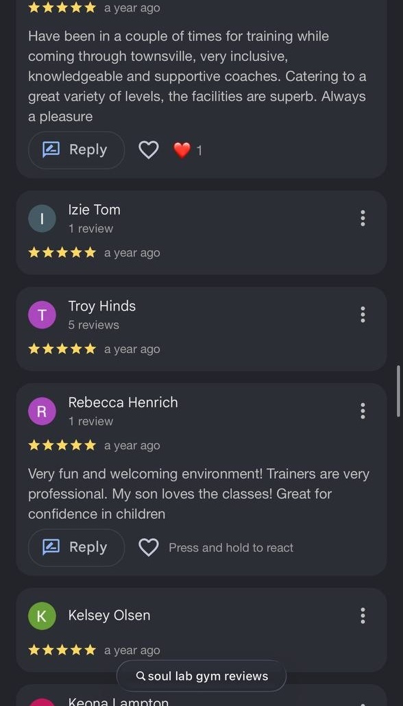 Google Business review