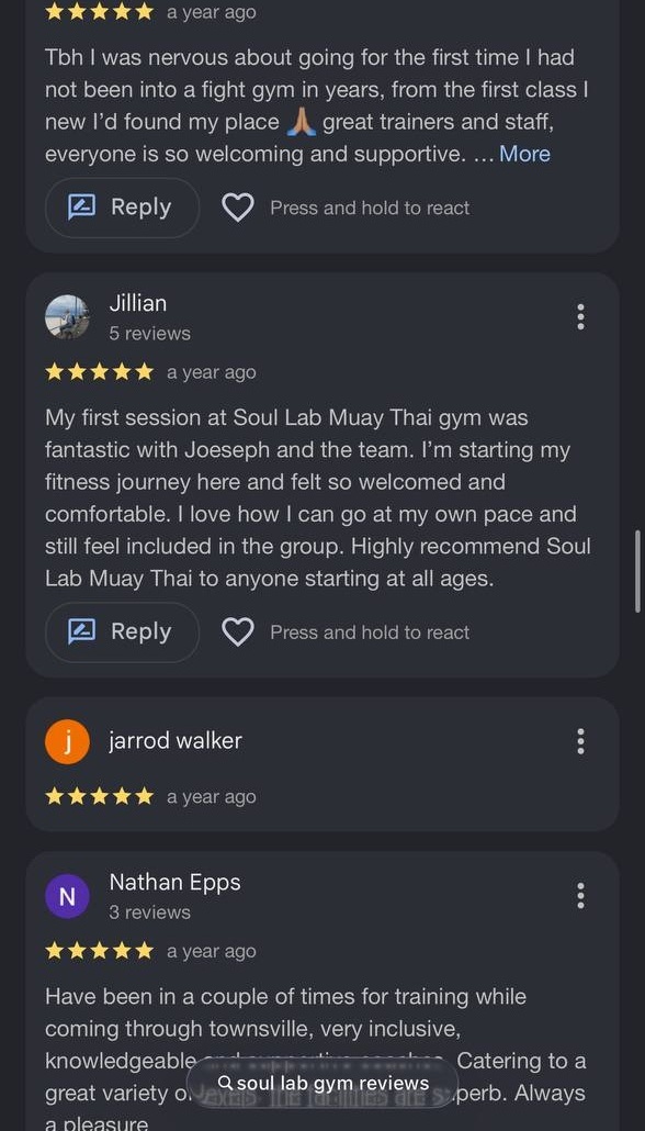 Google Business review
