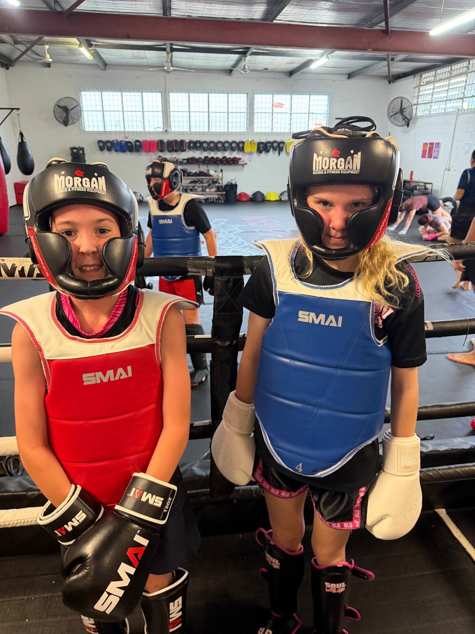 Junior fighters ready to compete at Soul Lab Gym